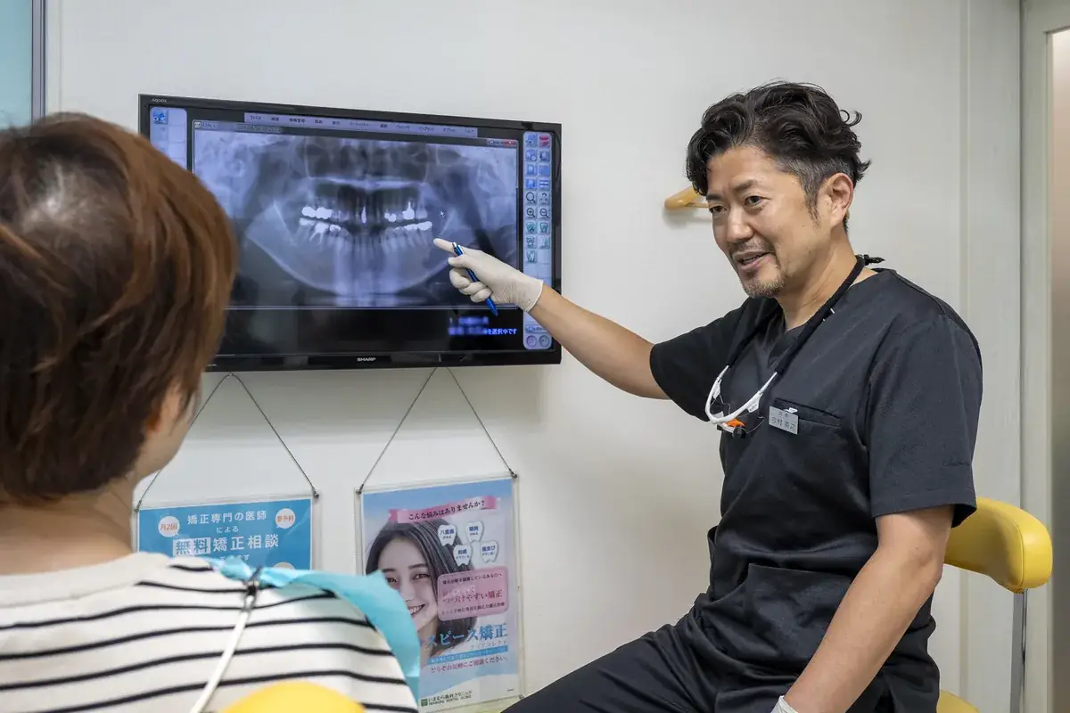 CT画像を見ながらの説明