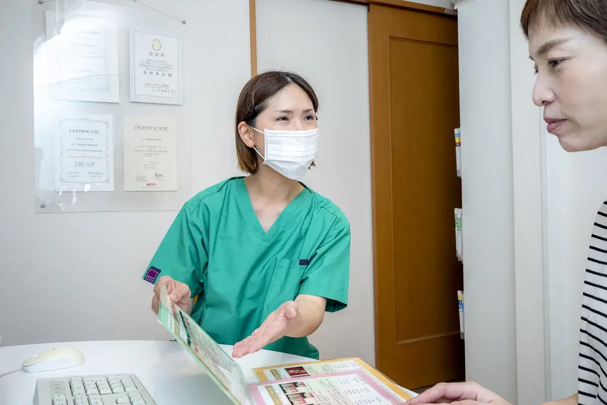 担当の歯科衛生士によるご相談