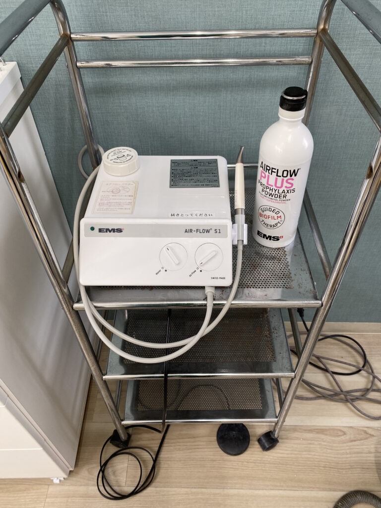 定期検診で人気のエアフローについての掲載画像