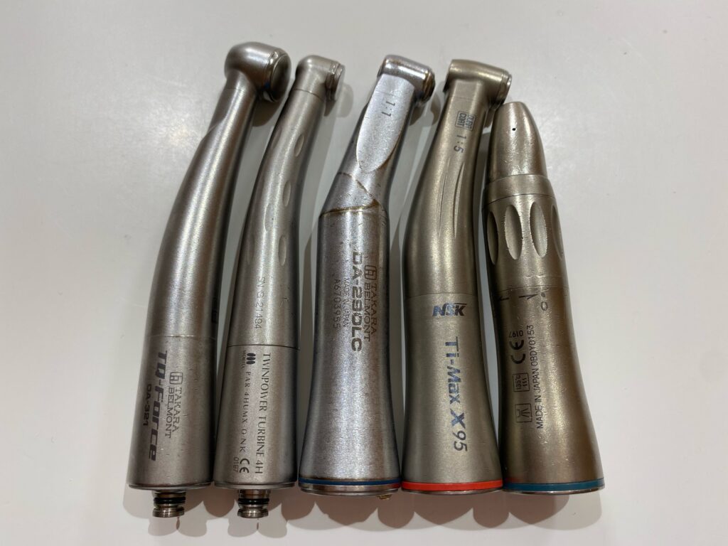 むし歯治療に使用する器具についての掲載画像
